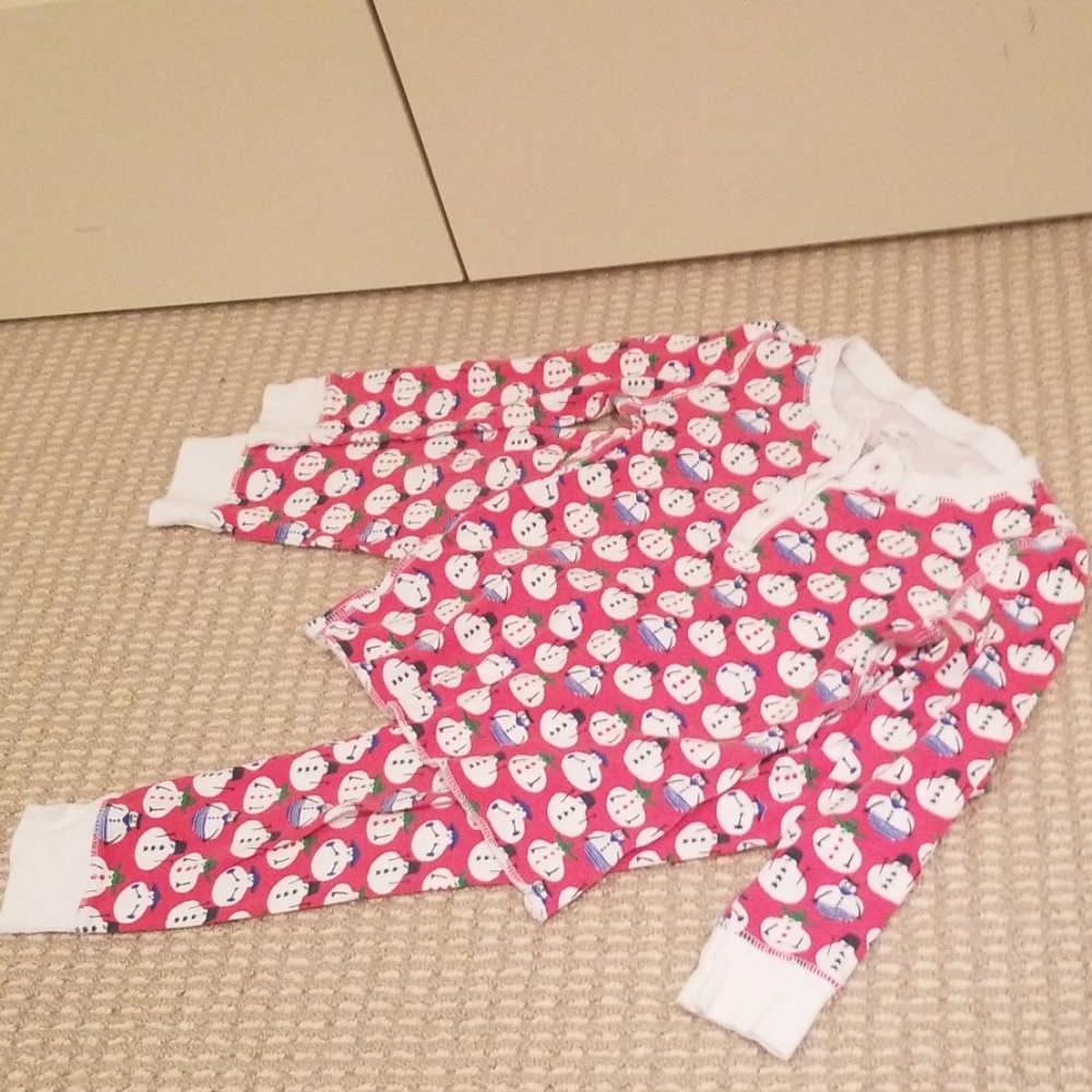 Roller Rabbit snowman pjs